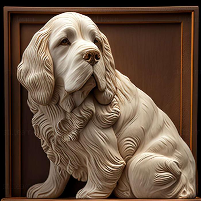 Clumber Spaniel dog